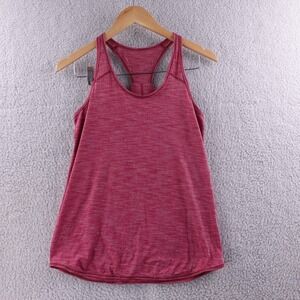 Lululemon Align Tank Crimson Heathered Racerback Twist Back Athletic Top Size 6‎